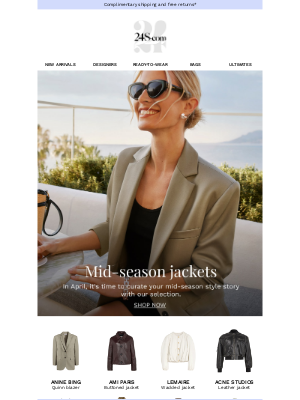 24S - Looking for your next jacket?