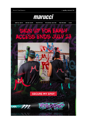Marucci Sports - Only One Way to Swing First…