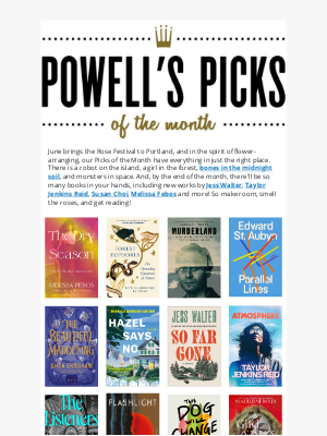 Powell's Books - 🌹 60 books you'll love this June!