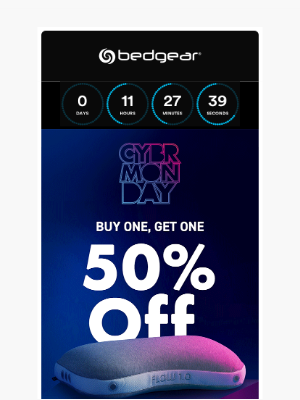 Bedgear Performance - Cyber Week Deals Are Almost Gone 👋