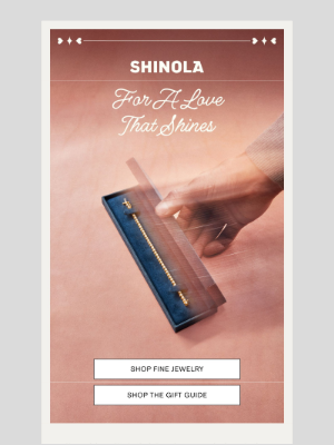 Shinola - Give the gift of diamonds