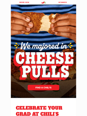 Chili's Grill & Bar - Treat your grad to an A+ meal 🎓🌶️