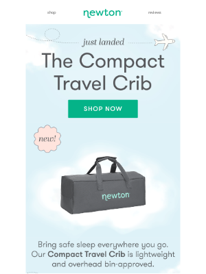 Newton Baby - IT'S HERE! ✈ Meet the Compact Travel Crib
