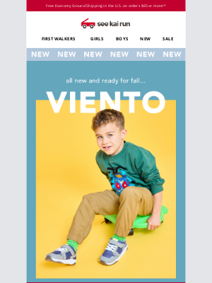 See Kai Run - New! Meet the Viento in 2 Fresh Colors