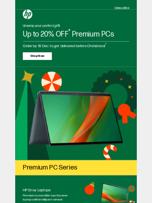 HP (Australia) - Save on PCs & Make Christmas Merry 🎅