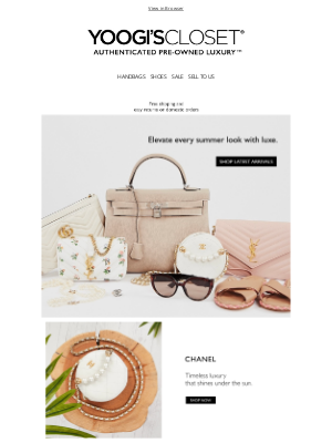 Yoogi's Closet - Just in: Latest arrivals!