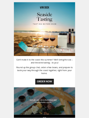VINEBOX - The curated experience you're missing this summer
