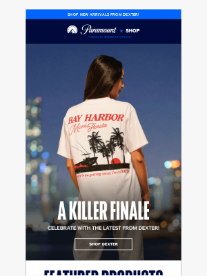Paramount+ - Stick a Knife in It  🔪  Shop Dexter!