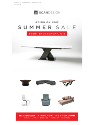 SCAN DESIGN - ☀️ The hottest sale on the coolest furniture ☀️
