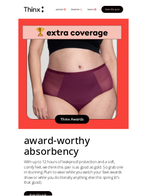 THINX - And the Thinx award goes to…