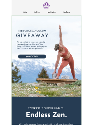 Hugger Mugger - 🧘‍♀️ Win a Curated Yoga Bundle for International Yoga Day!