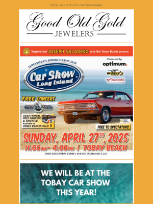 Good Old Gold - SUNDAY FUNDAY ☀️ Join us at the Tobay Beach Car Show
