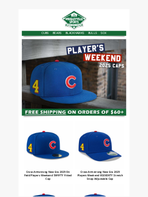 Wrigleyville Sports - Player’s Weekend 2025: Rep Your Favorite Cub ➡️