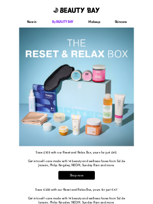 Beauty Bay (United Kingdom) - NEW! Reset & Relax Box 🫧