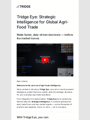 Tridge - [Now Live] Introducing Tridge Eye — AI-Powered Strategic Trade Intelligence