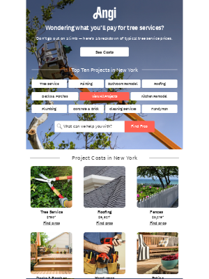 HomeAdvisor - Tree service costs in 10003