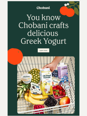 Chobani - Feed what you love