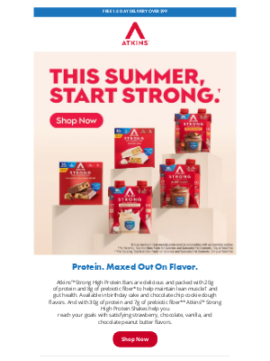 Atkins - Atkins Strong Bars and Shakes