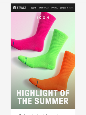 Stance - 🗣️ The New Neon Icon Collection