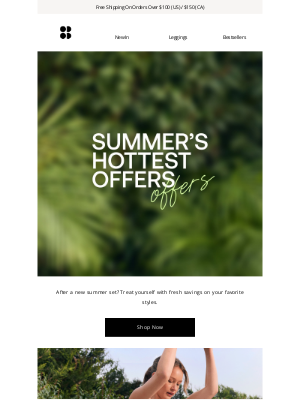 Sweaty Betty - Forecast: seriously hot offers 🌞