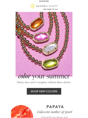 Kendra Scott - Color Yourself Cute 💖✨
