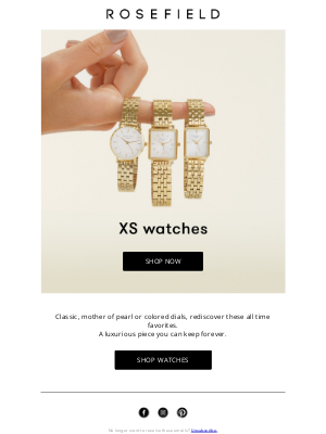 ROSEFIELD - Small watch. Big impact.