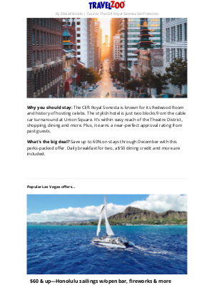 Travelzoo - $159-$169—San Francisco hotel w/$160 in perks