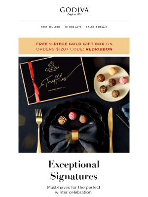 GODIVA - Exceptional Signatures