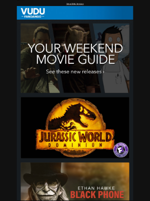 Vudu - Your Weekend Movie Guide