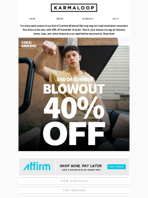 Karmaloop - 🤫Your Exclusive Access to 40% Off 🔥