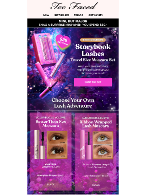 Too Faced Cosmetics - The Ultimate Mini Mascara Set!