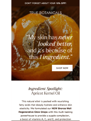 True Botanicals - Could Apricot Be The Secret To Glowing Skin?
