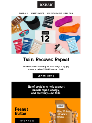 RXBAR - Fuel your fall runs with real protein