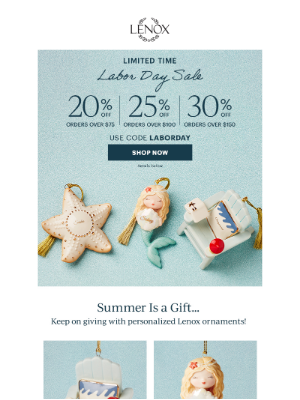 Lenox - Up to 30% Off SITEWIDE