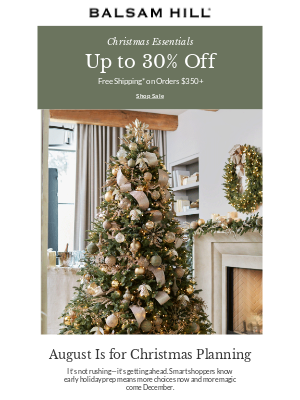 Balsam Hill - Daydreaming of Christmas?