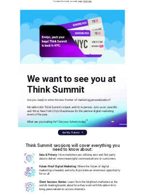 Movable Ink - Your front row seat to Movable Ink’s Think Summit awaits!