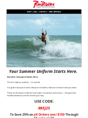RailRiders Adventure Clothing - 🌞 Summer Savings: 25% Off Awaiting!