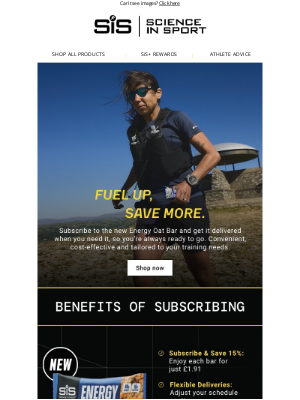 Science in Sport (United Kingdom) - Your Oat Bars, Your Schedule - Save 20%