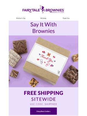 Fairytale Brownies - Free Shipping Sitewide!