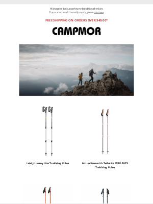 Campmor - Walk Smarter, Climb Stronger 💪