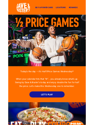 Dave & Buster's - 🙌 Save on food & fun? Yes, you MAY!