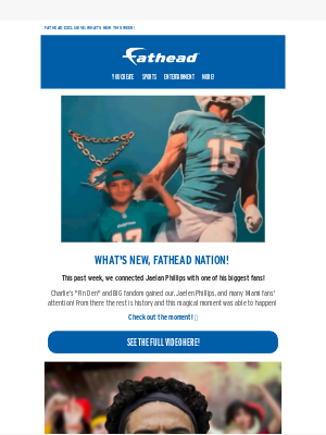 Fathead - What's New, Fathead Nation!