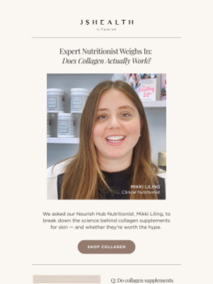 JS Health Vitamins - Does collagen actually work?