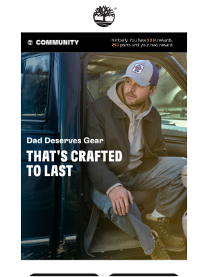 Timberland - Father's Day gifts are here.