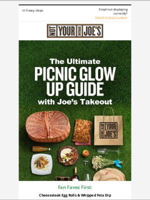 Not Your Average Joe’s - Best Picnic Ever!