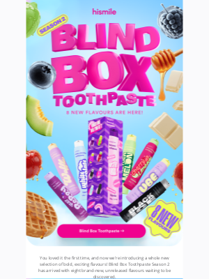 Hismile - Blind Box Season 2 Has Landed 🚨