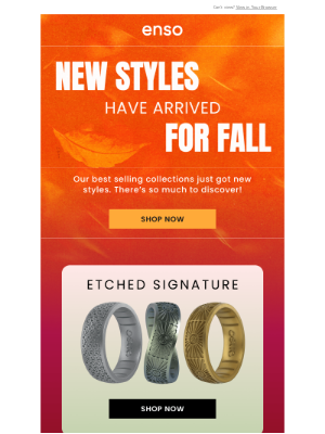 Enso Rings - Fall is coming… 🍂🍁🍃
