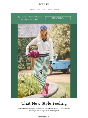 Joules (United Kingdom) - Open For Newness