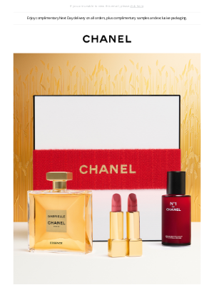 Chanel (United Kingdom) - Celebrate the new year with CHANEL.