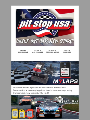 Pit Stop USA - Are you receiving me?